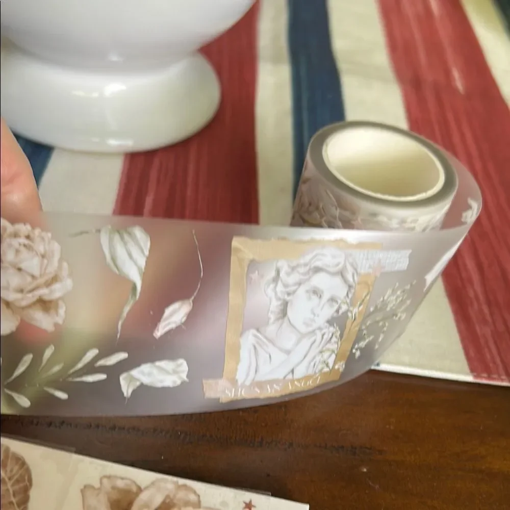 Decorative Candle with Artistic Design